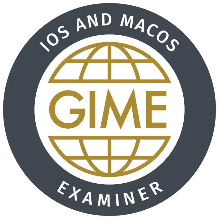 GIAC iOS and macOS Examiner (GIME) Logo
