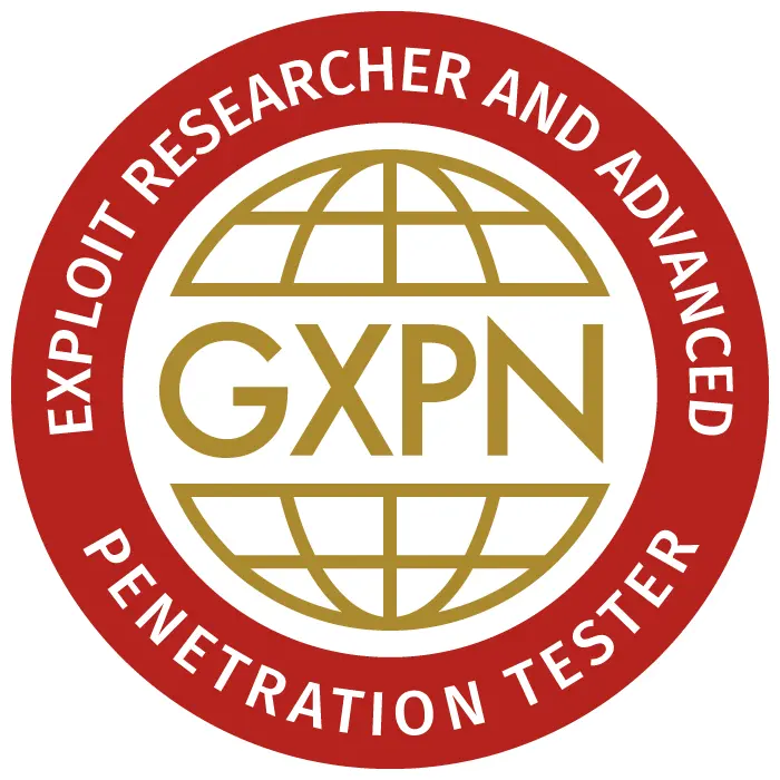 GIAC Exploit Researcher and Advanced Penetration Tester (GXPN) Logo