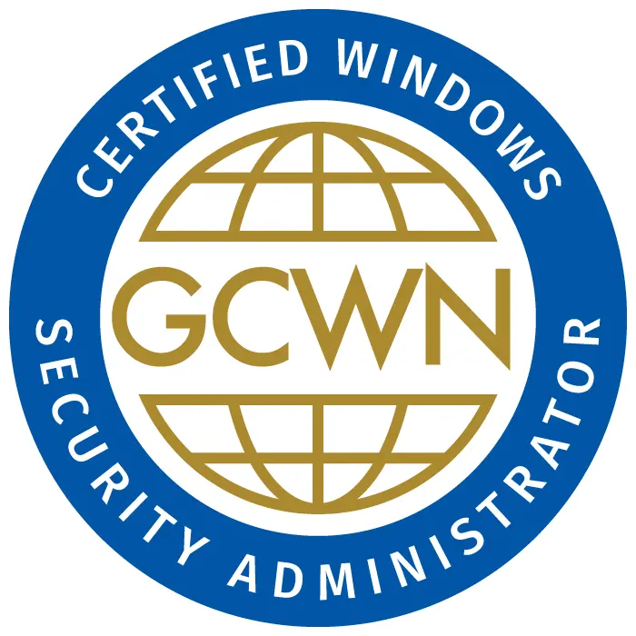GIAC Certified Windows Security Administrator (GCWN)